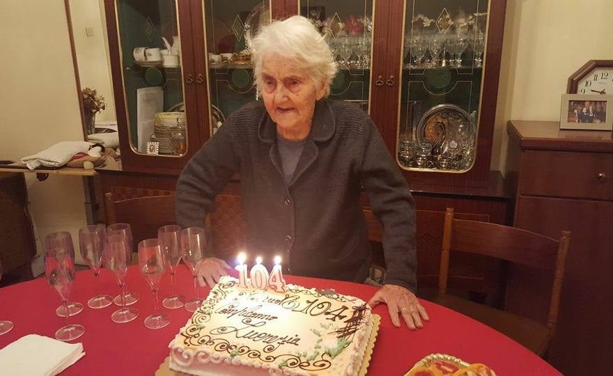 Casertace MARCIANISE. Addio alla nonnina più longeva della provincia. Muore a 104 anni Lucrezia Lauritano
