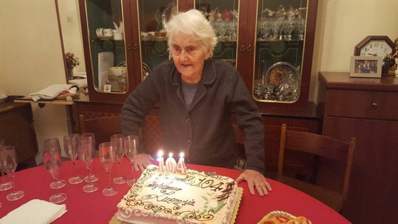 Casertace MARCIANISE. Addio alla nonnina più longeva della provincia. Muore a 104 anni Lucrezia Lauritano