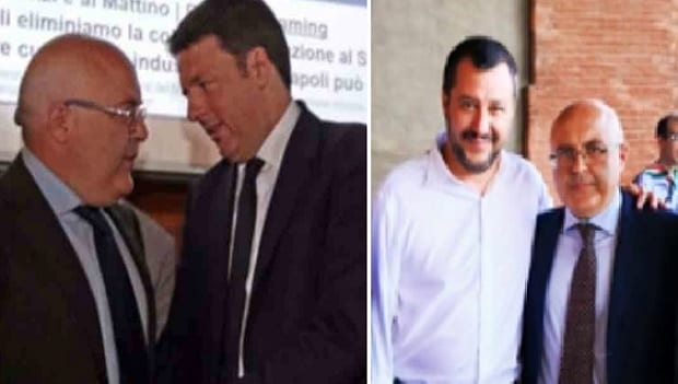 Casertace-Velardi liscia il pelo a Salvini per entrare in confidenza e diventare l'anti De Luca. Poveri noi