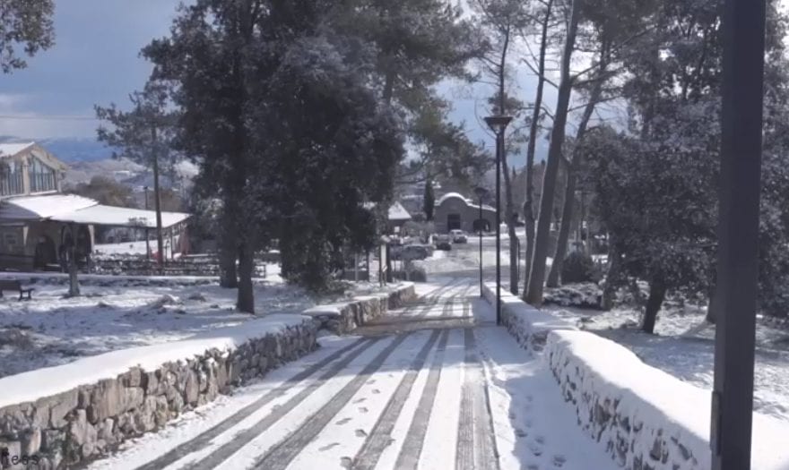 Casertace IL VIDEO. Neve a CASERTAVECCHIA. Le straordinarie immagini girate al borgo medievale