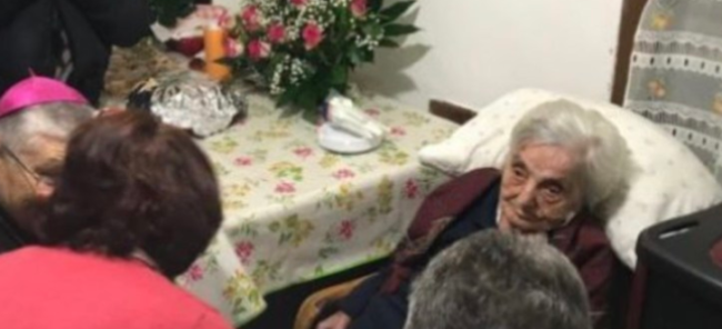 Ciao nonna Maria: muore a 106 anni la donna più anziana della provincia
