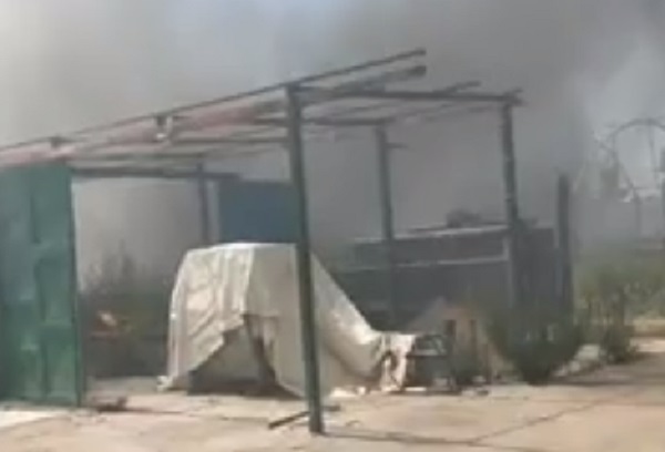 FOTO E VIDEO. La provincia continua a bruciare. Nuovo rogo in una serra - CasertaCE