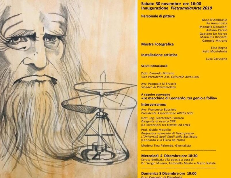 Da domani la settimana dedicata a Leonardo, a 500 anni dalla scomparsa - CasertaCE