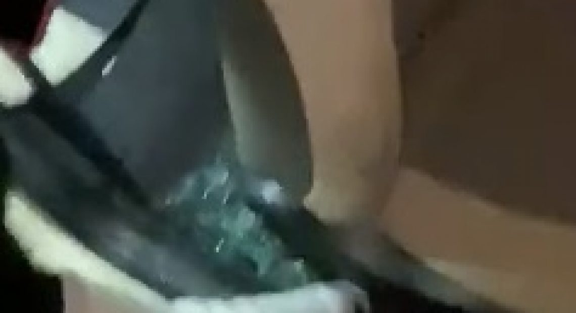 CASERTACE - AVERSA. IL VIDEO. Auto distrutte per vendetta dai parcheggiatori abusivi