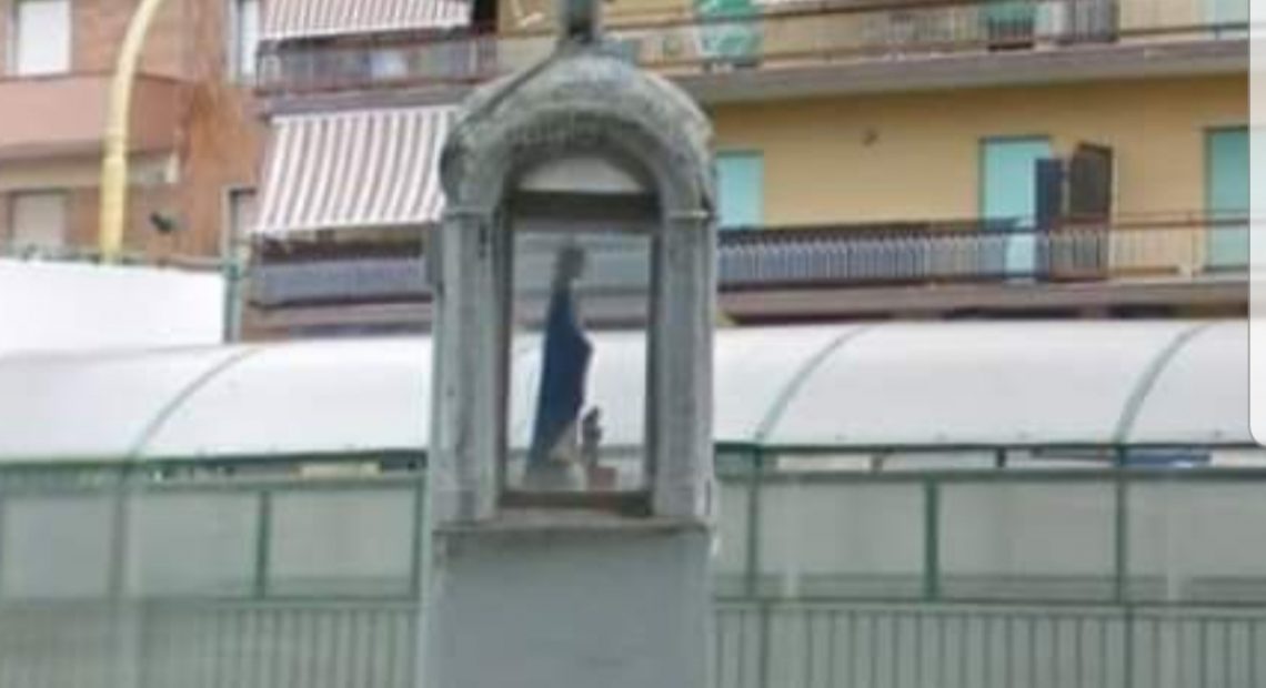 CASERTACE - MONDRAGONE. "Hanno rubato la statua della Madonna". Un equivoco fa scattare la caccia al vandalo