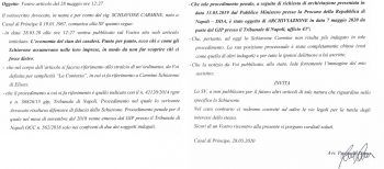 lettera avvocato schiavone eliseo – CasertaCE