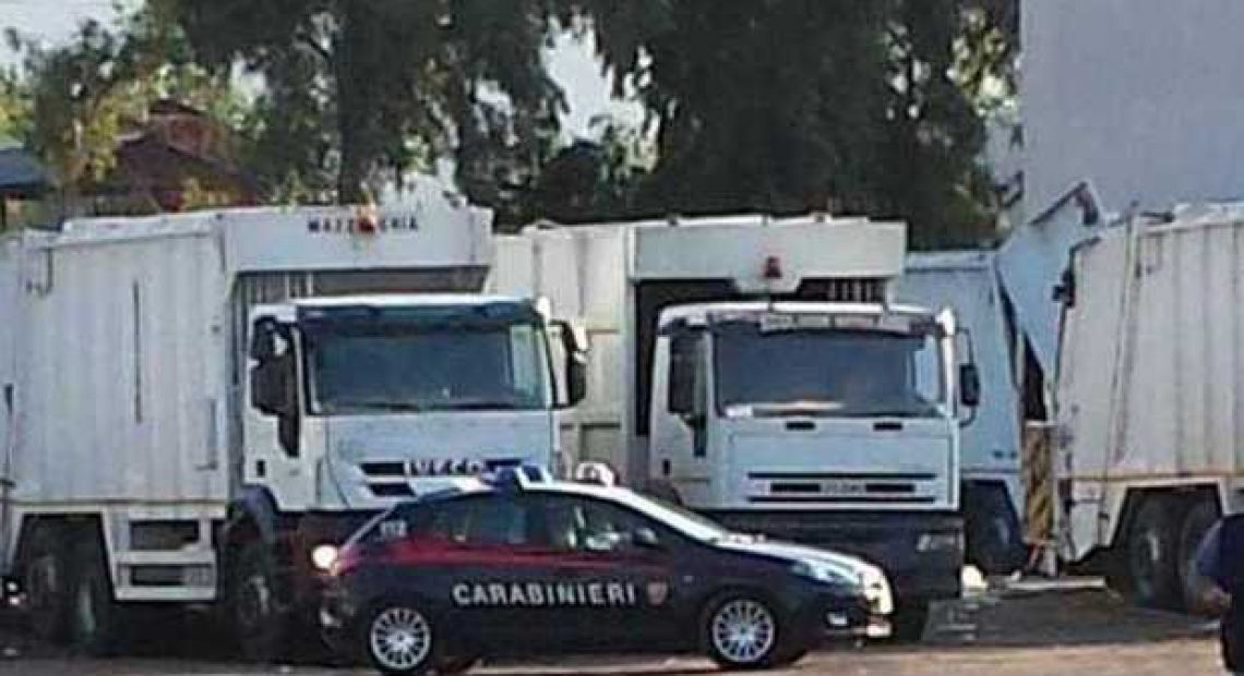 CASERTACE - CASERTA. Arrivano i carabinieri al cantiere della Ecocar, ecco cosa è successo