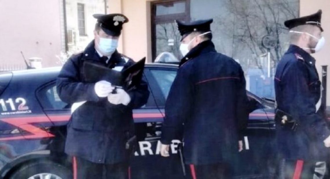 mascherina carabinieri