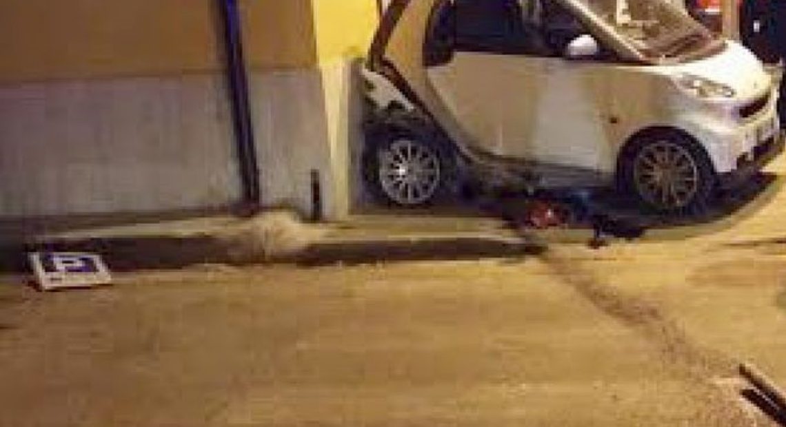 AVERSA. Paura in via Cimarosa: auto contro muro, feriti due ragazzi - CasertaCE