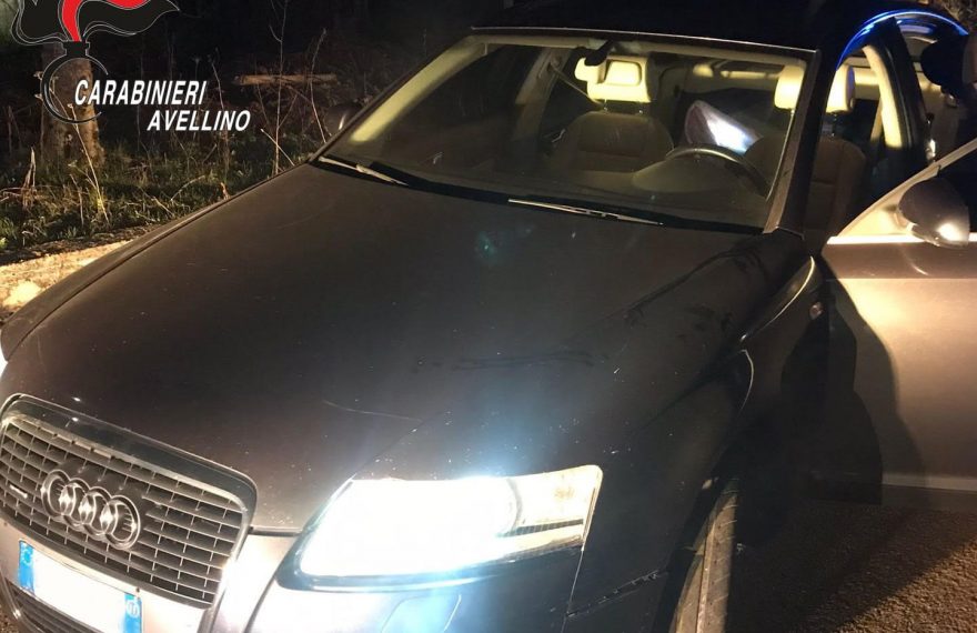 LA FOTO. Targhe rubate a Caserta e provincia: ladri beccati nell'Audi - CasertaCE